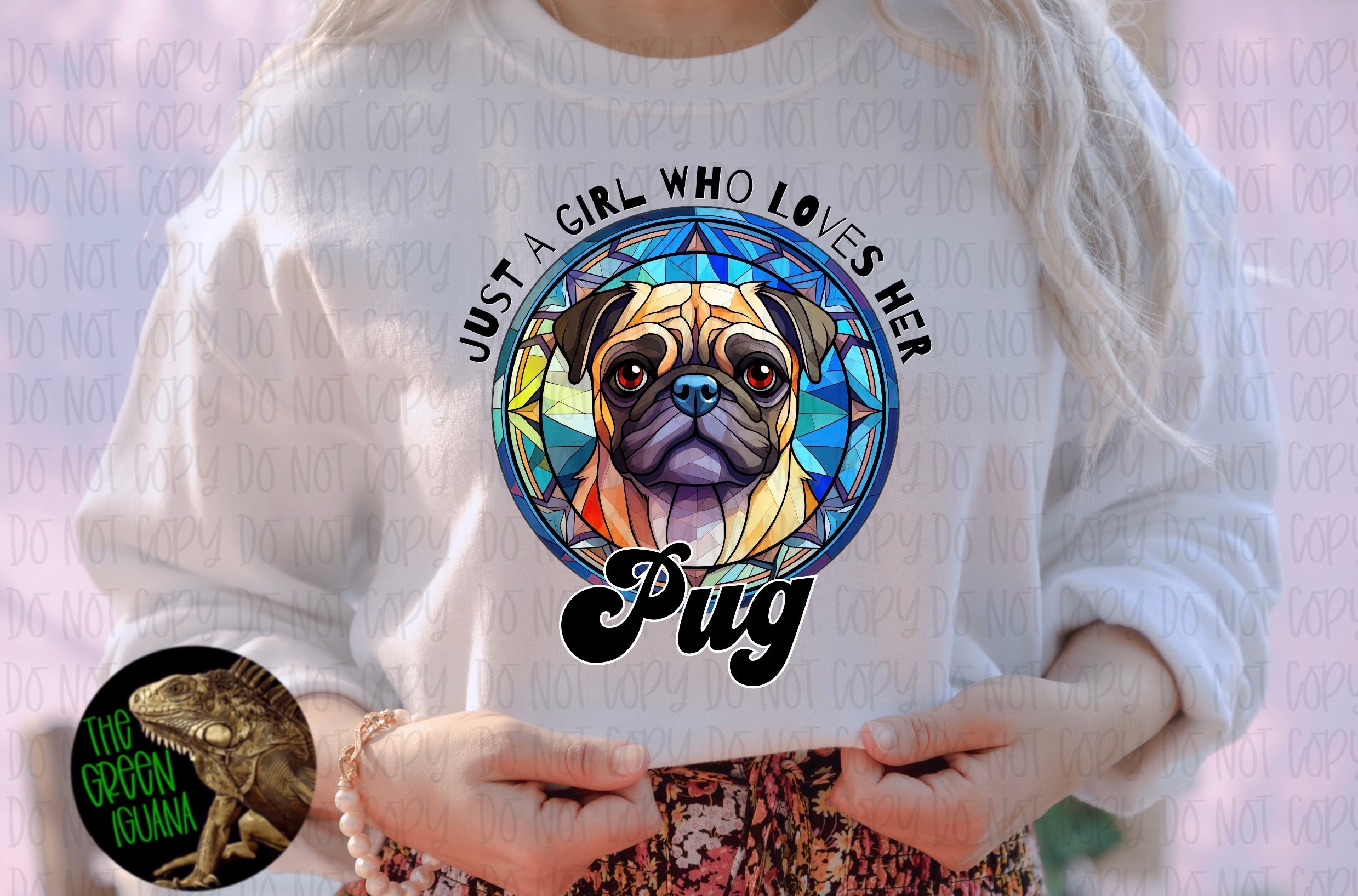 Just a girl who loves her Pug - DIGITAL