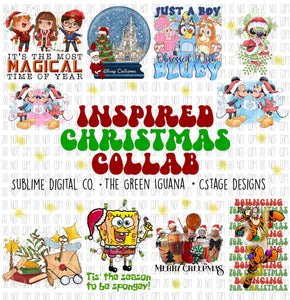 Inspired Christmas Collab DIGITAL BUNDLE - U.S.A. LINK (USD)