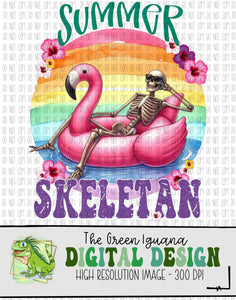 Summer skeletan - DIGITAL