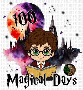 100 Magical Days - DTF transfer
