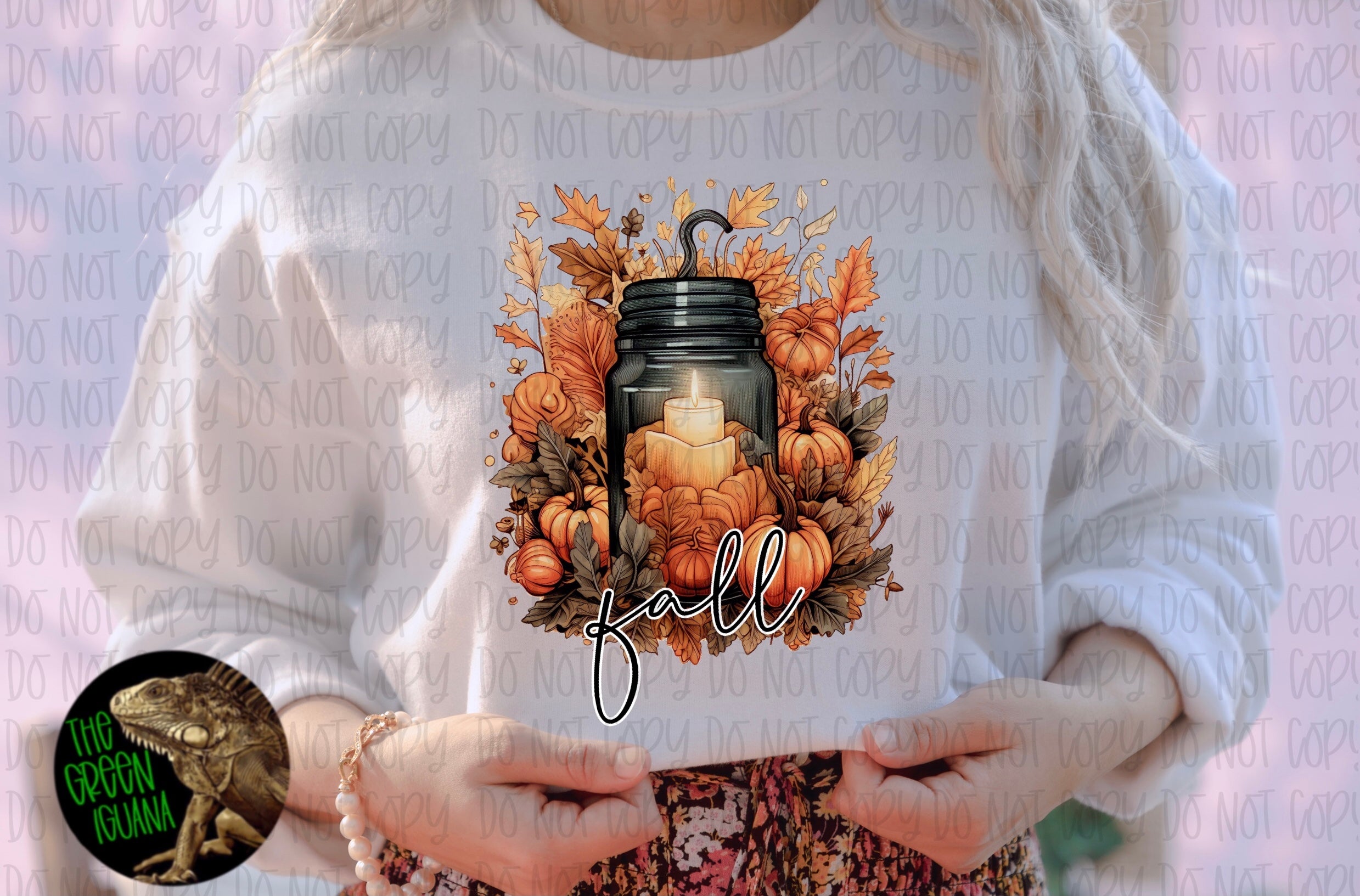 Fall (pumpkins, leaves, candles) - DIGITAL