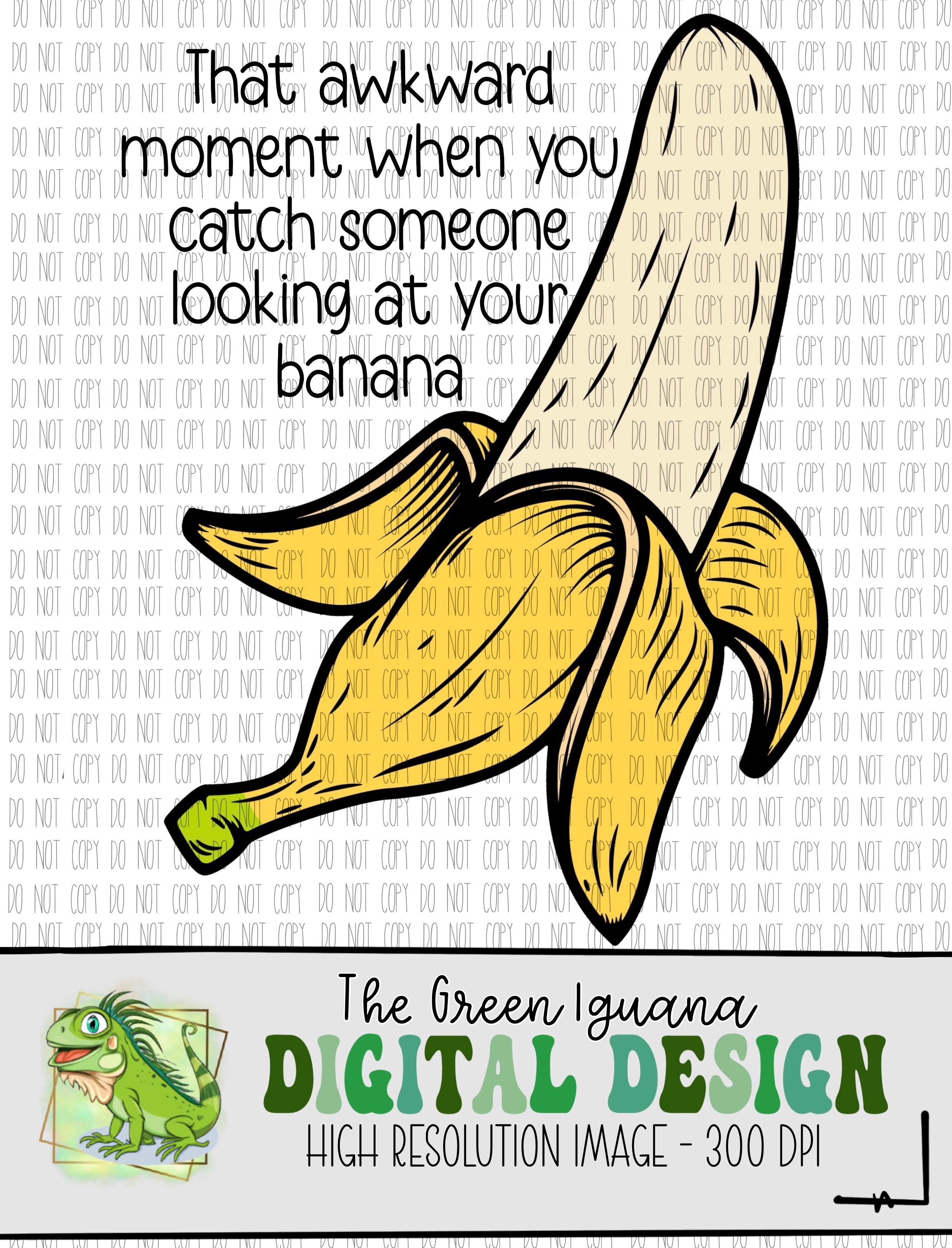 That awkward moment when you catch someone looking at your banana - DIGITAL