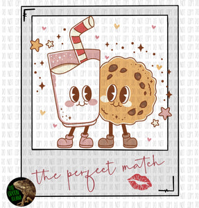 The perfect match (milk & cookies) - DIGITAL