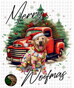 Merry Woofmas with Lab - DIGITAL