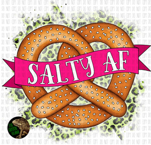 Salty AF - DTF transfer