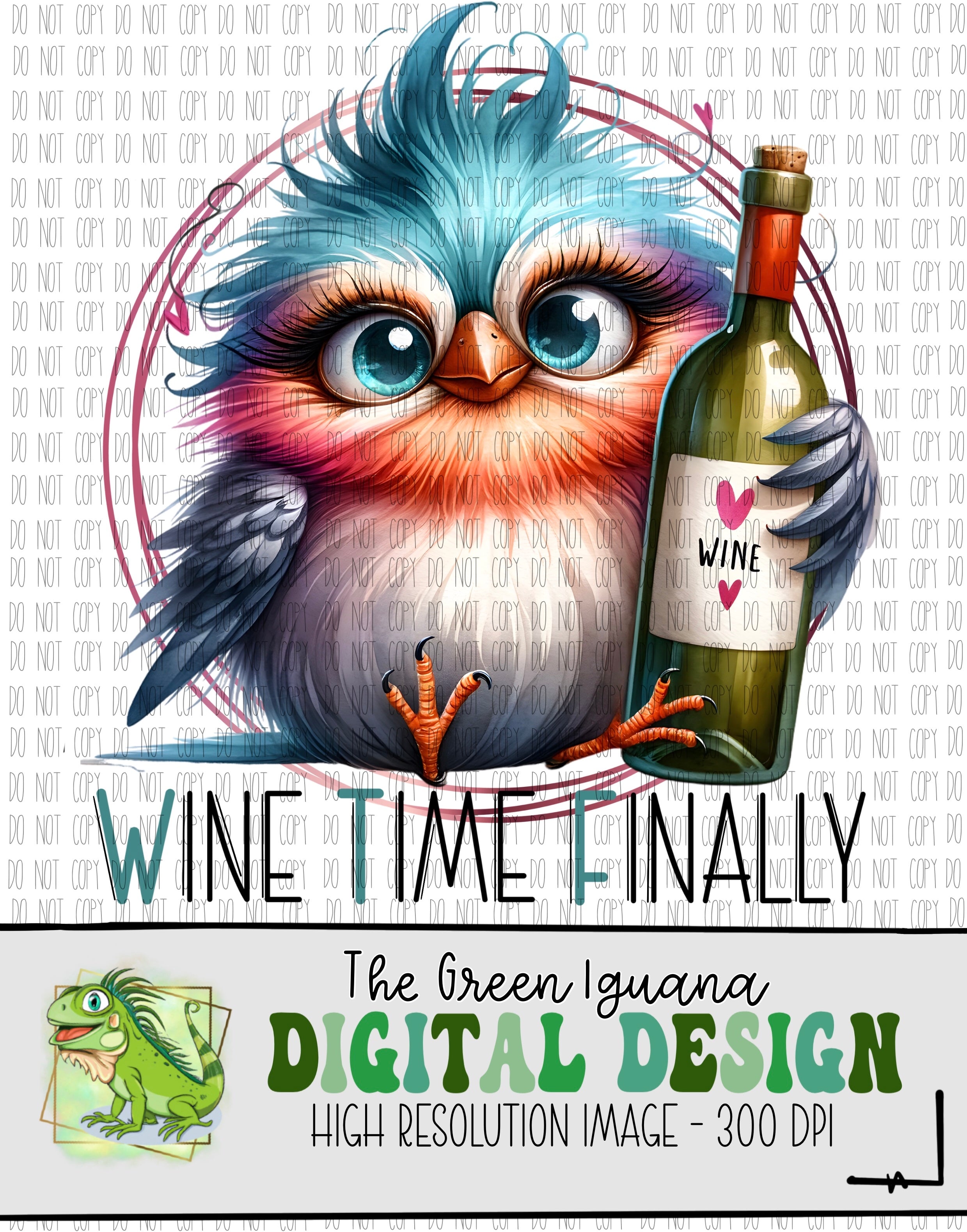 Wine Time Finally - DIGITAL
