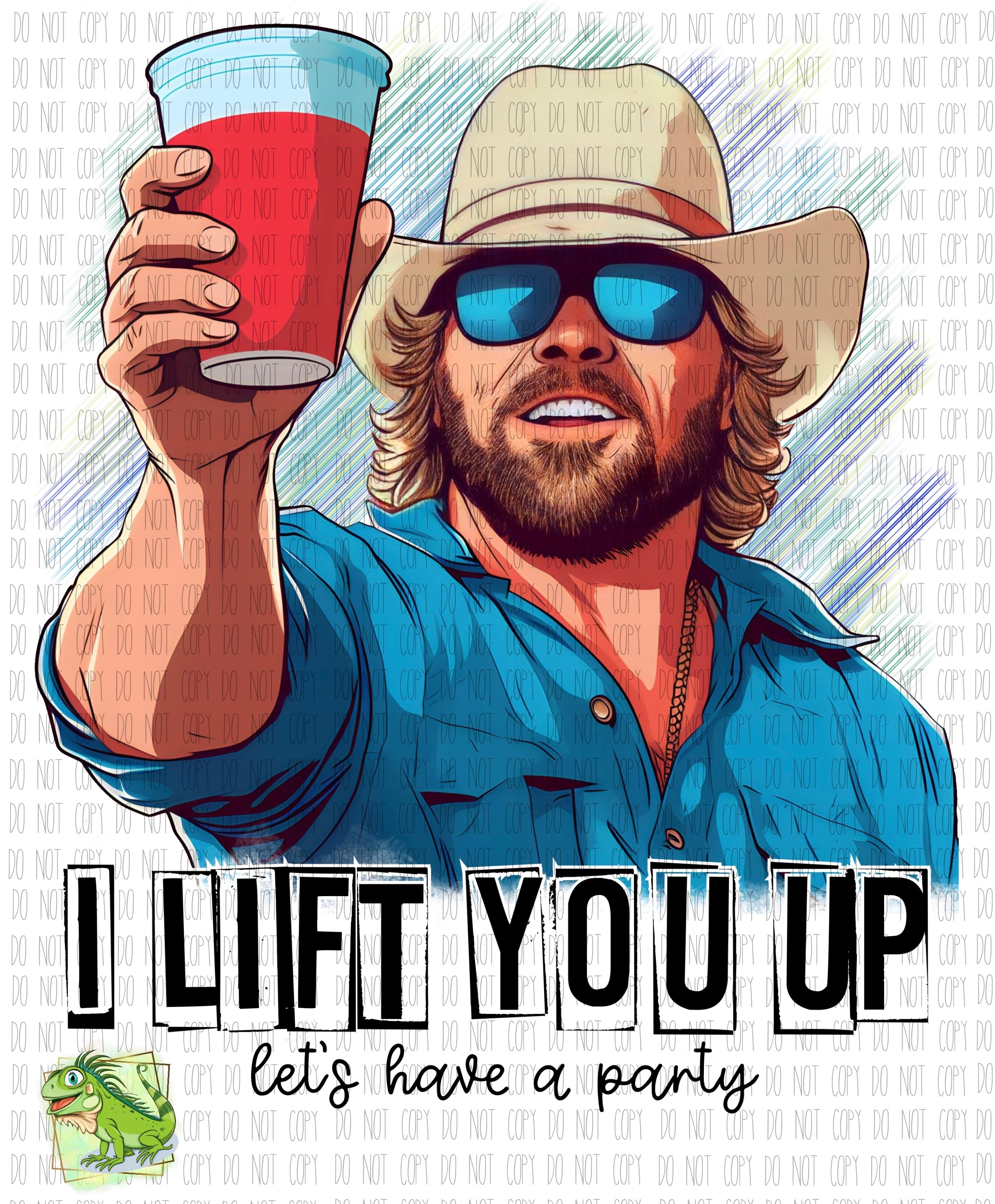 I lift you up. Let’s have a party - DIGITAL