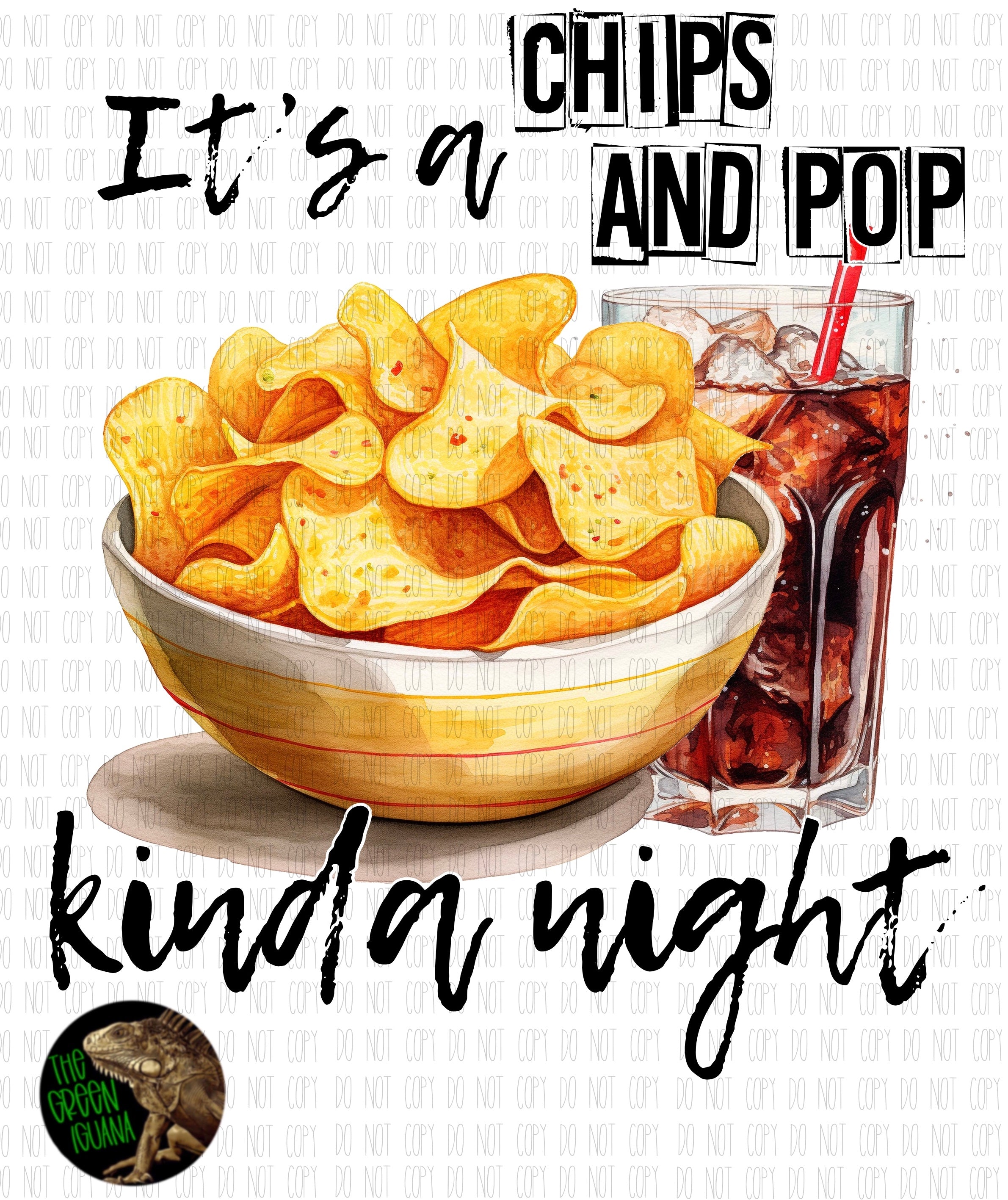It’s a chips & pop kinda night - DIGITAL