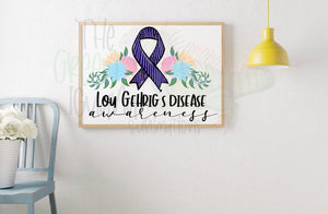 Lou Gehrig’s disease awareness DIGITAL