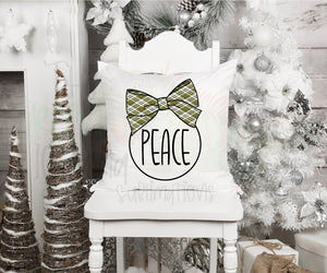 Peace Christmas Bauble