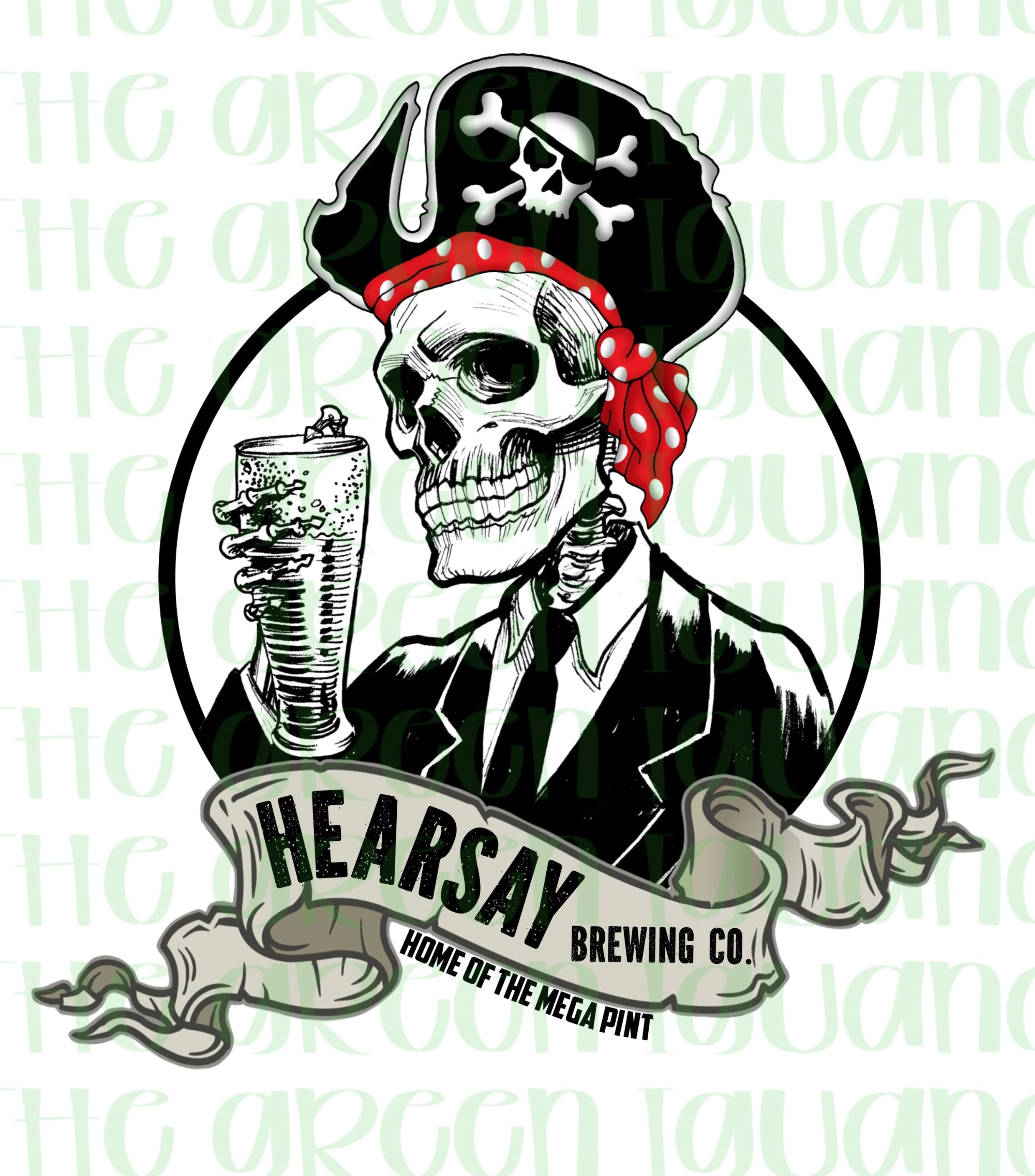 Hearsay Brewing Co. Home of the Mega Pint - DTF transfer