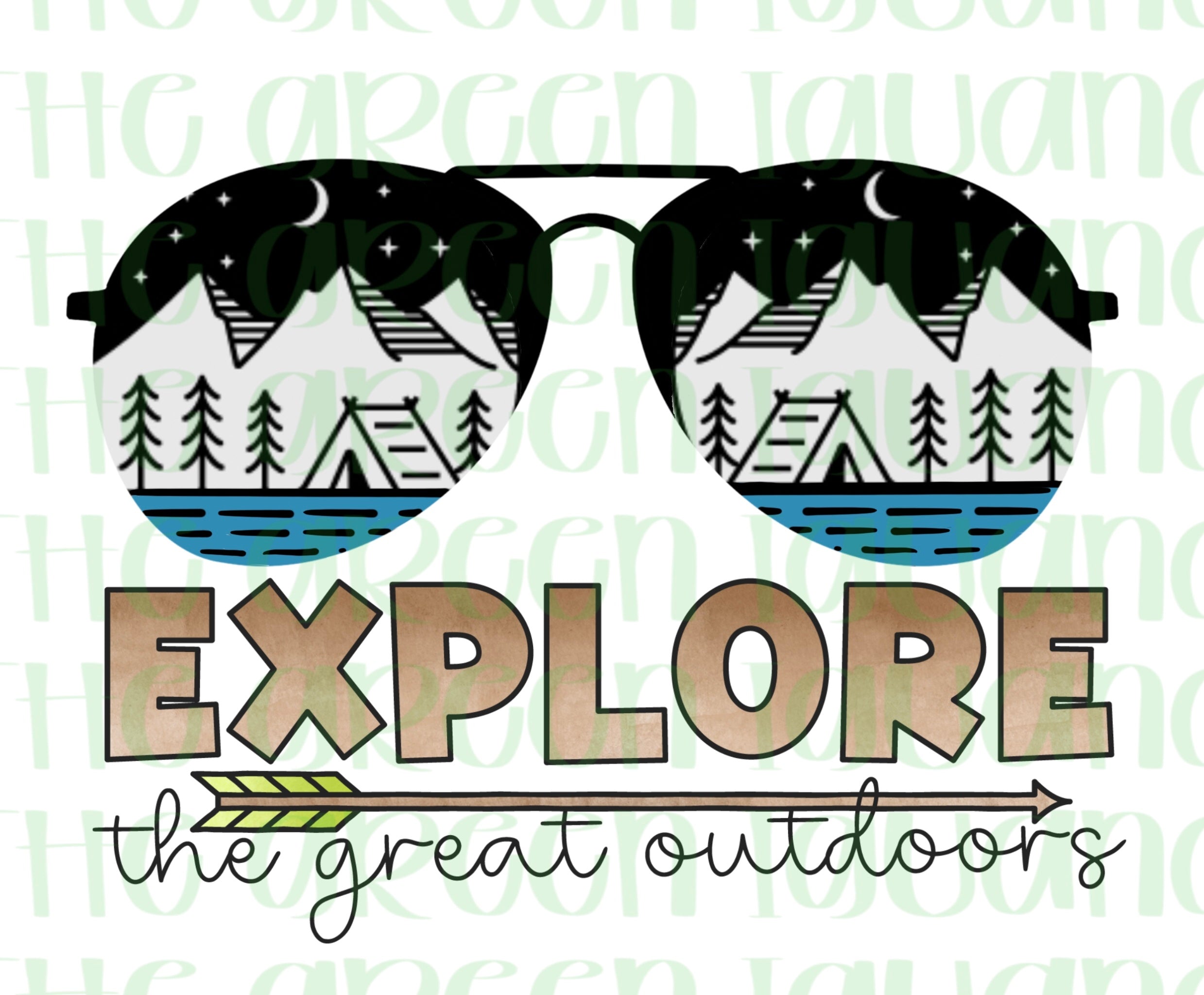 Explore the great outdoors - DTF transfer