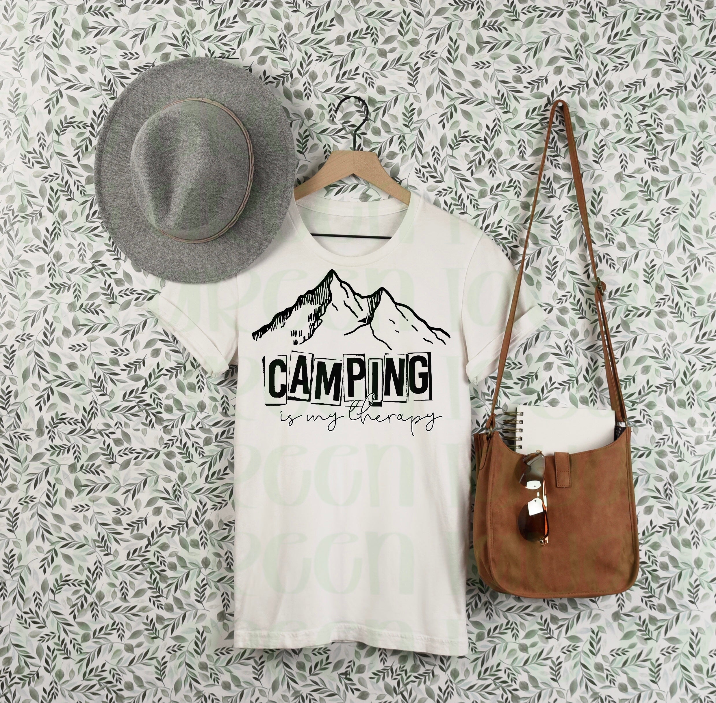 Camping is my therapy - DTF transfer