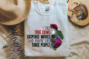 I like true crime, suspense movies, and maybe like three people - DTF transfer
