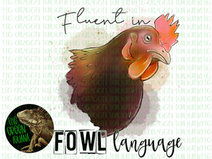 Fluent in fowl language