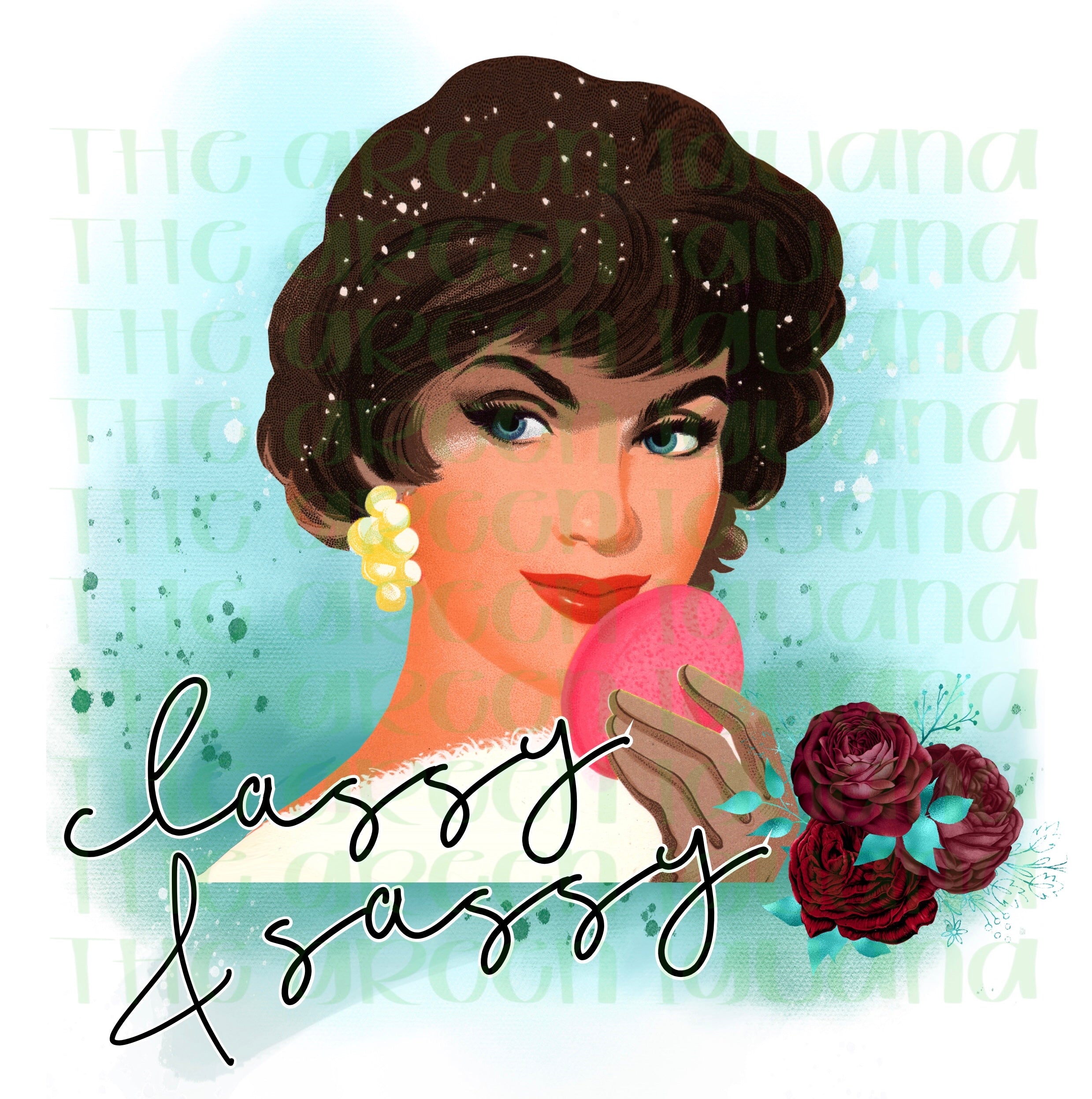 Classy & sassy (with floral) DIGITAL