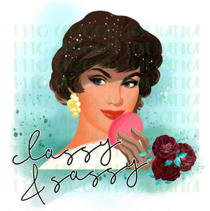 Classy & sassy (with floral) DIGITAL