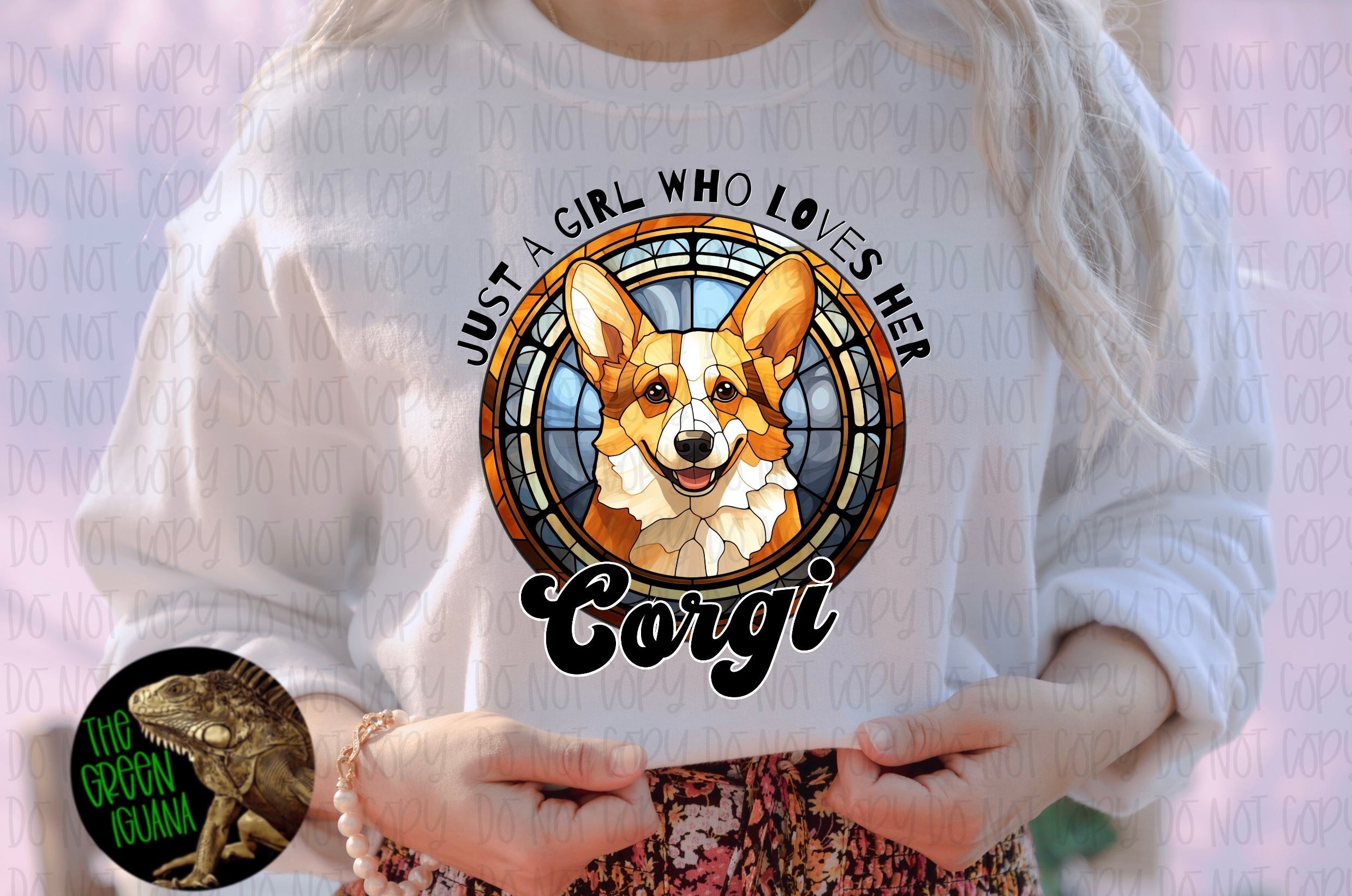 Just a girl who loves her Corgi