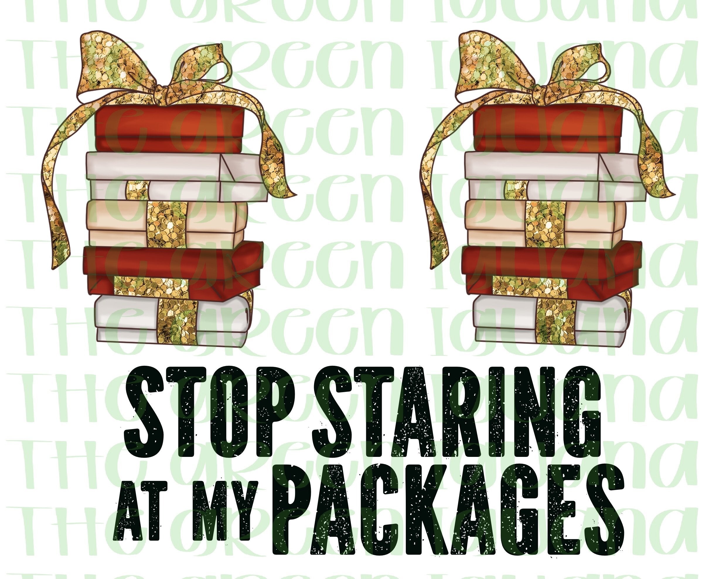 Stop staring at my packages