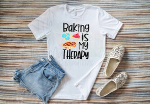 Baking is my therapy DTF transfer
