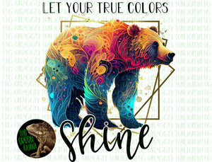 Let your true colors shine - DIGITAL