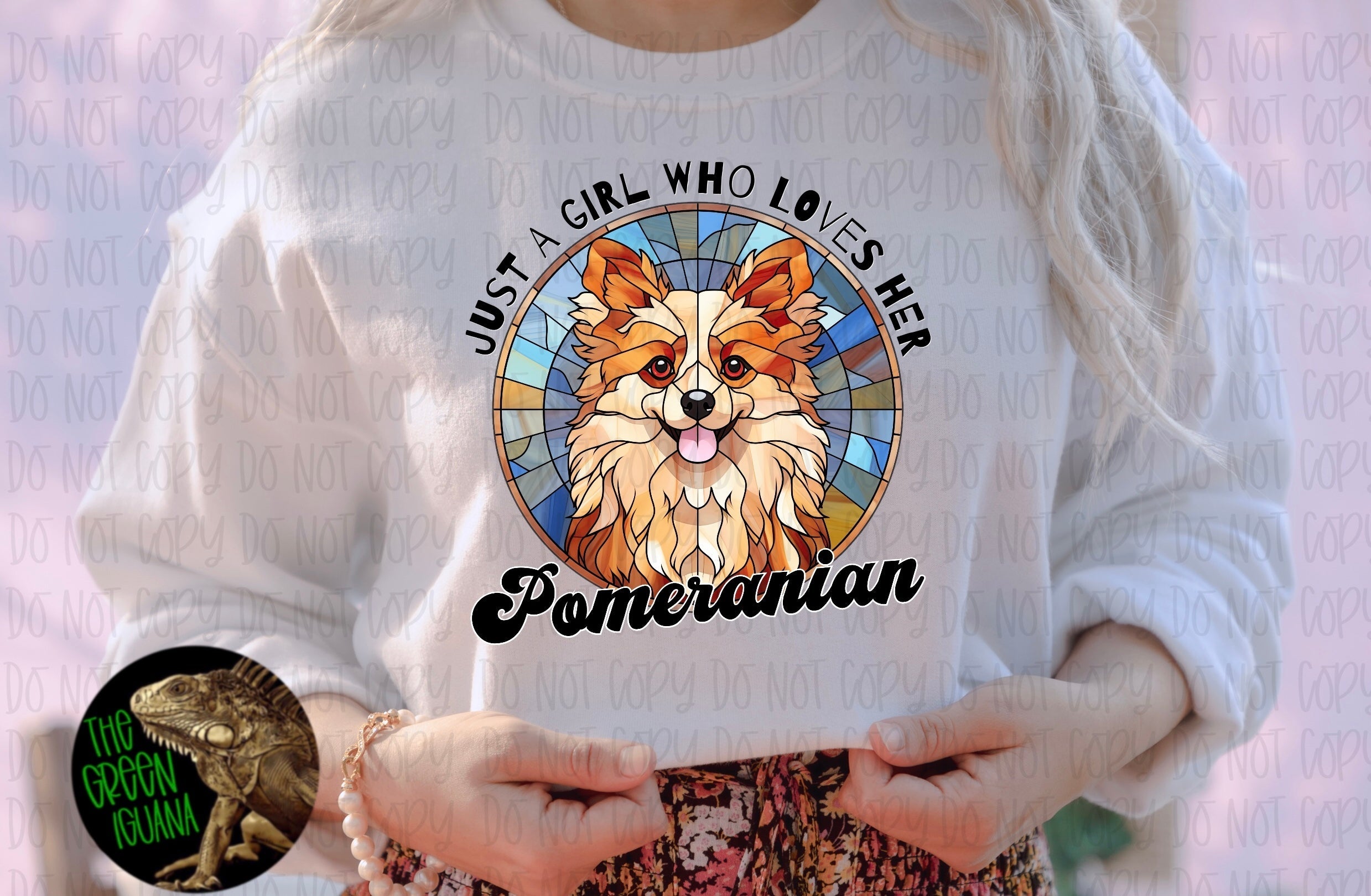 Just a girl who loves her Pomeranian