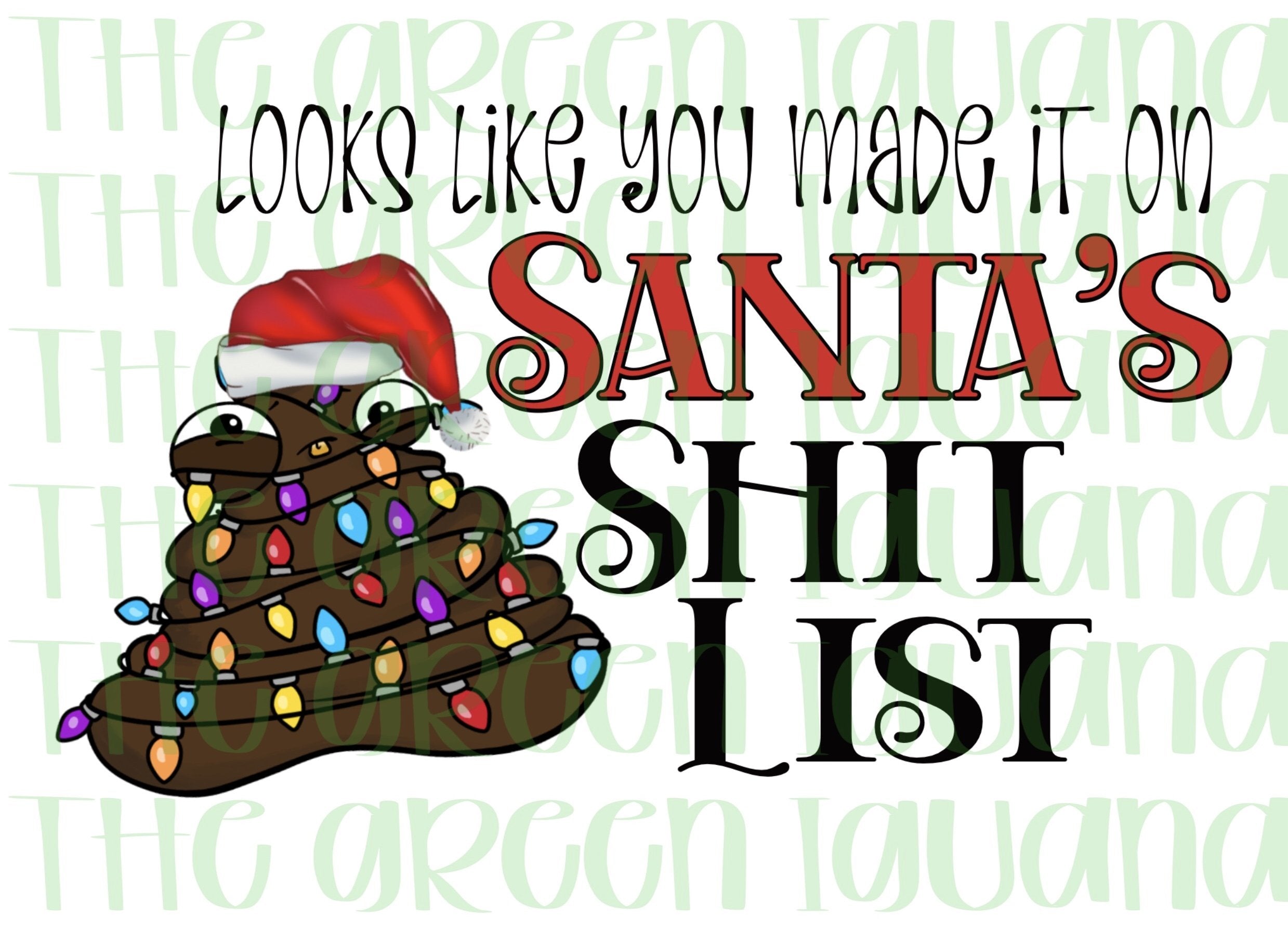 Looks like you made it on Santa's shit list