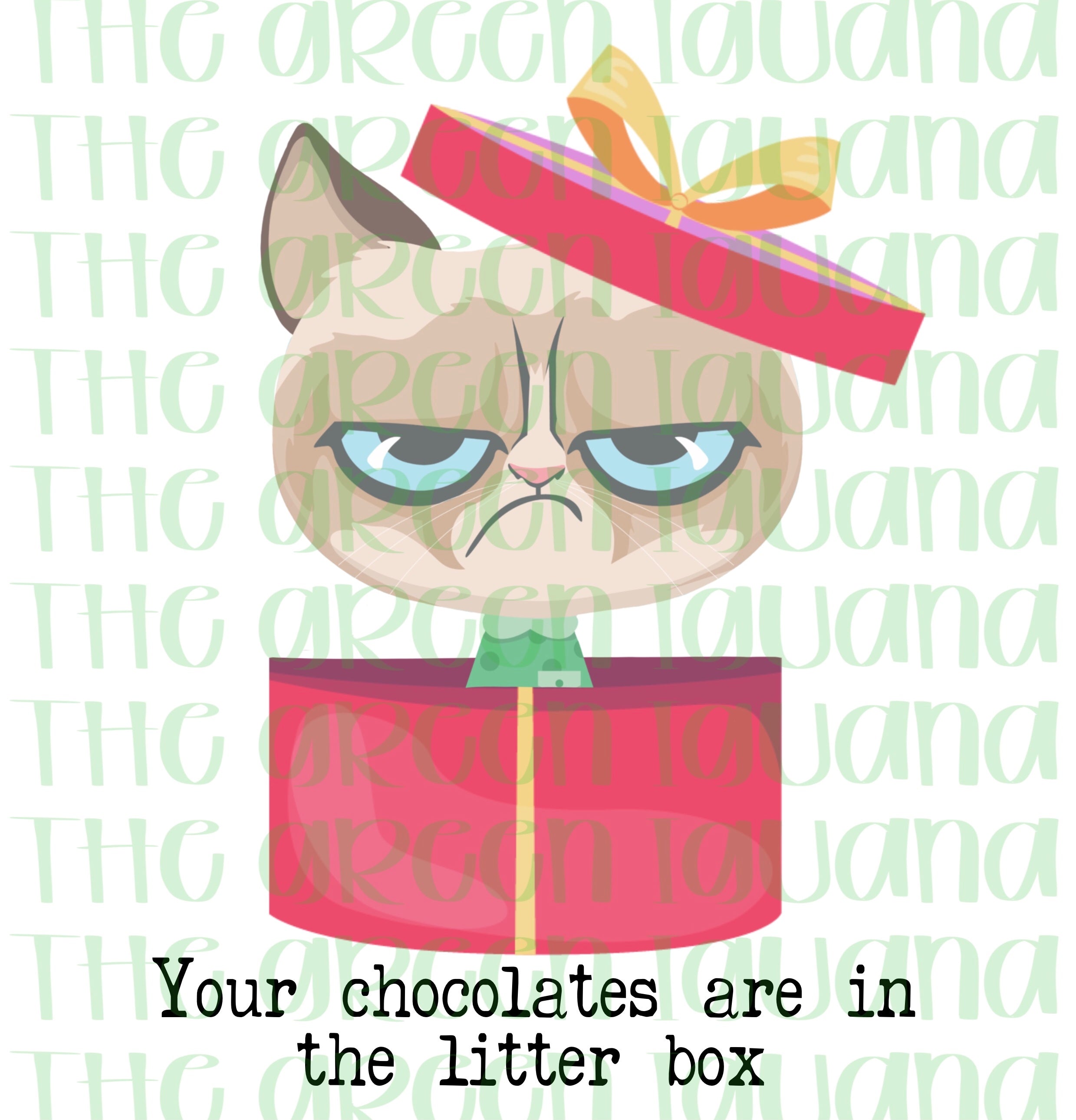Your chocolates are in the litter box - DIGITAL