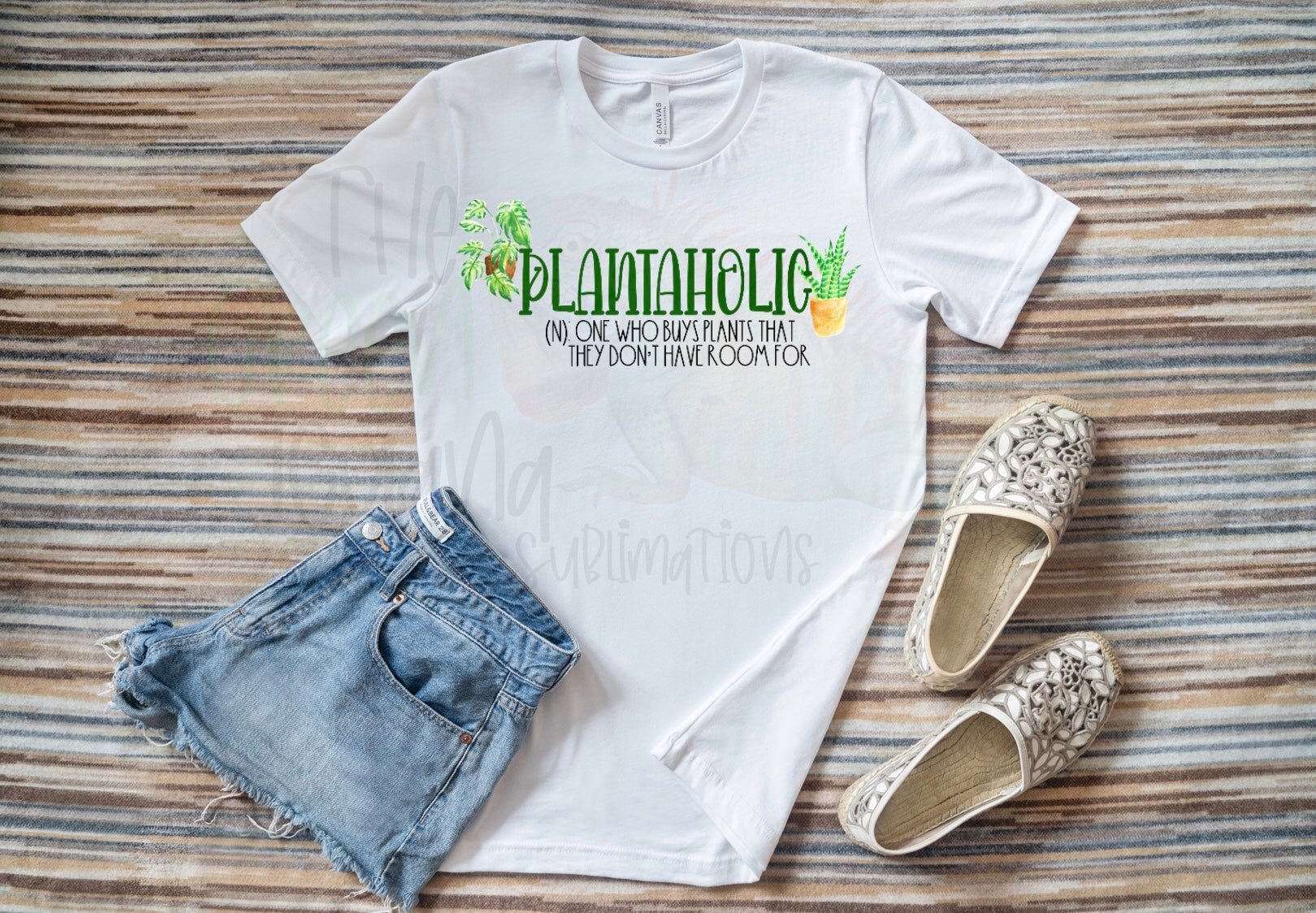 Plantaholic. One who buys plants that they don’t have room for DIGITAL