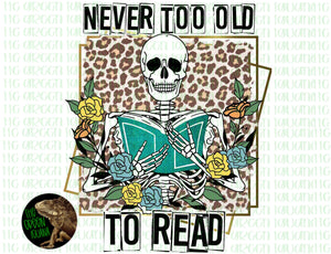 Never too old to read