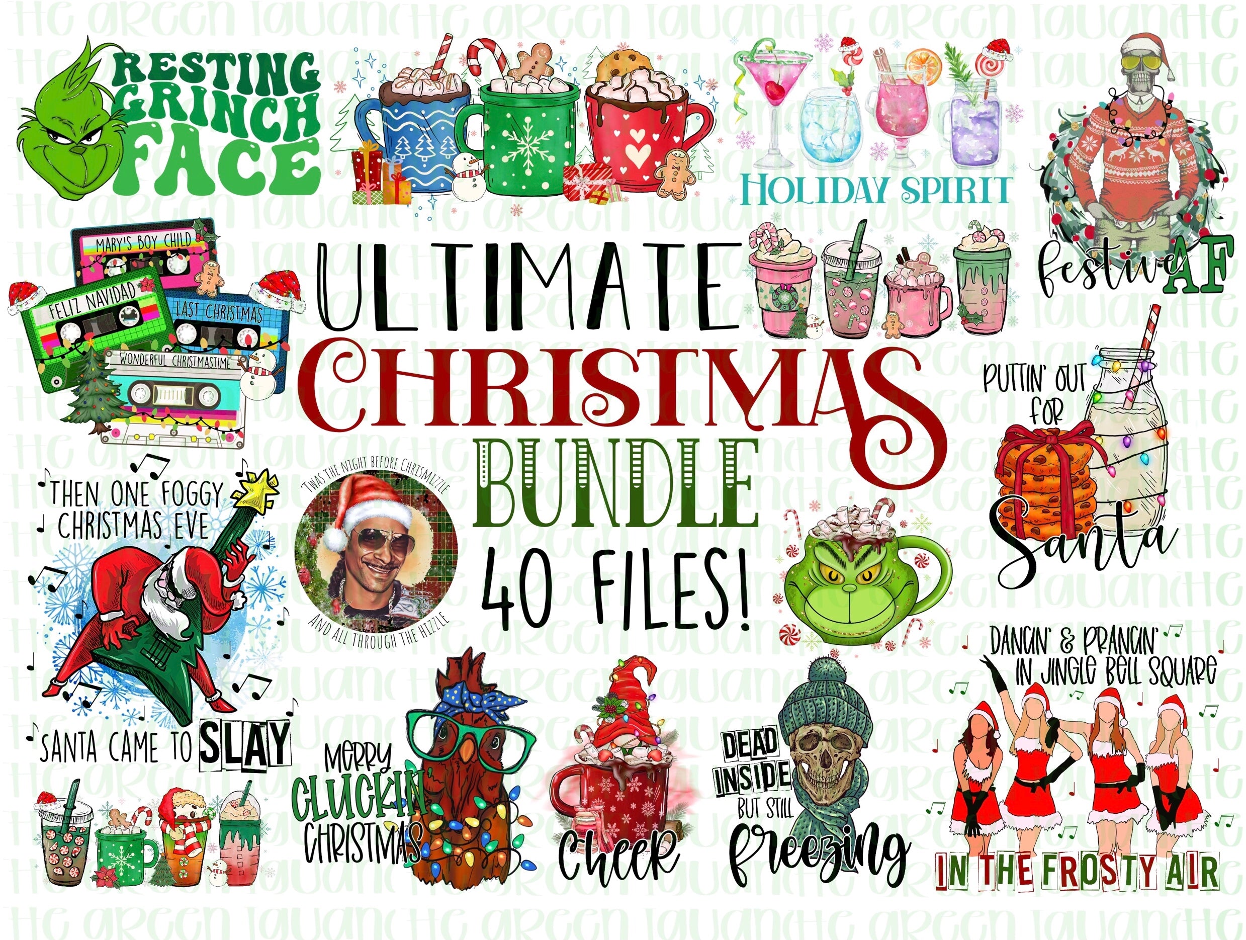 Ultimate Christmas DIGITAL Bundle - 40 files!