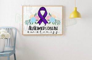 Alzheimer’s disease awareness DIGITAL