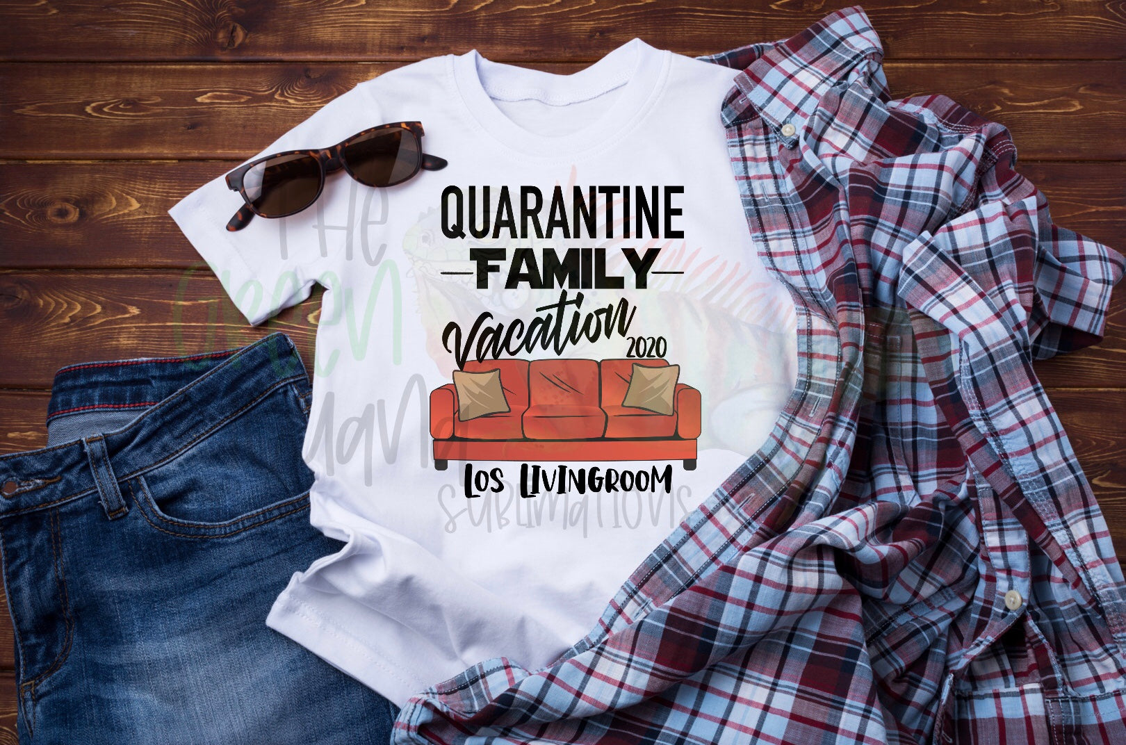Quarantine Family Vacation - 2020 Los Livingroom