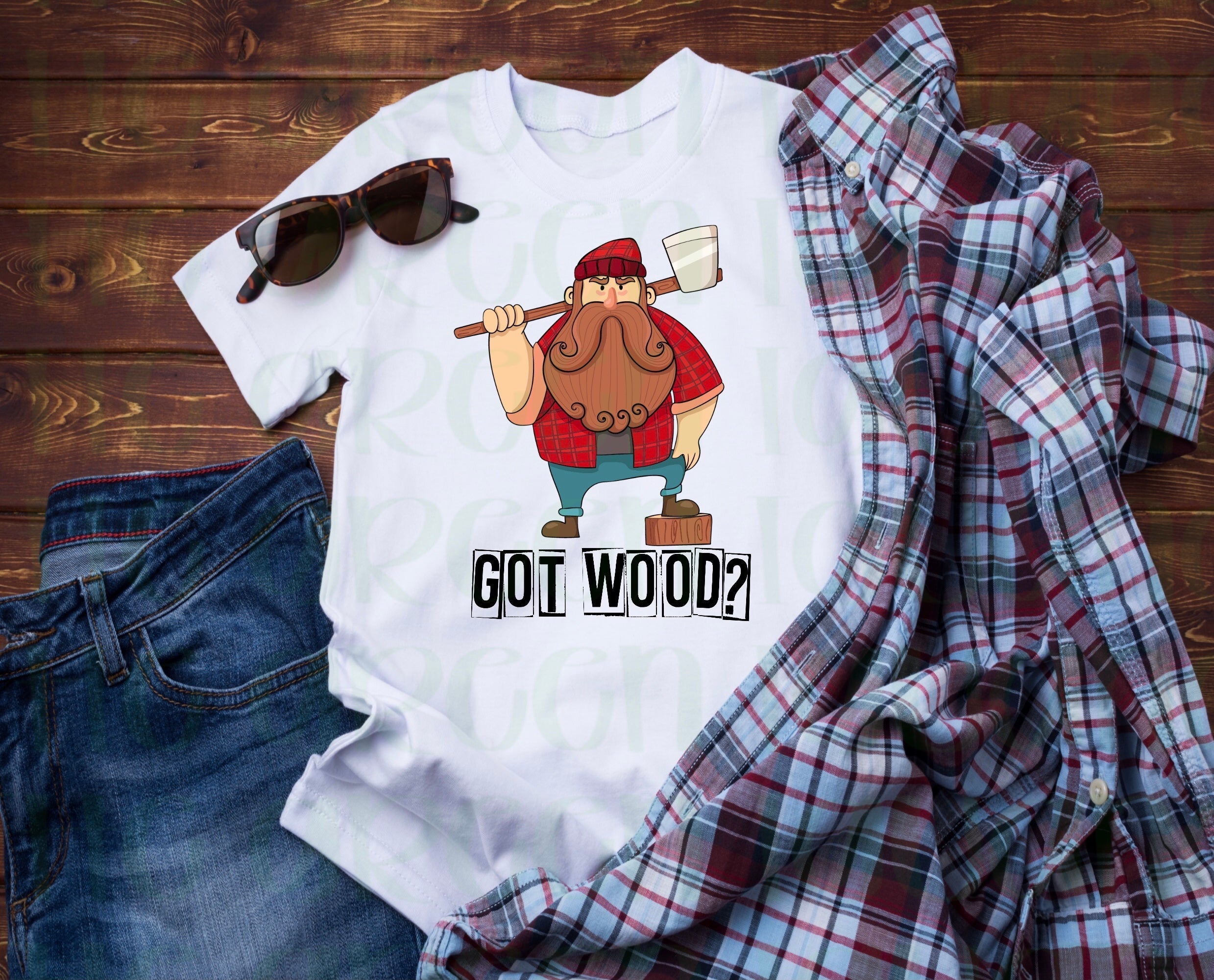 Got wood? - DTF transfer
