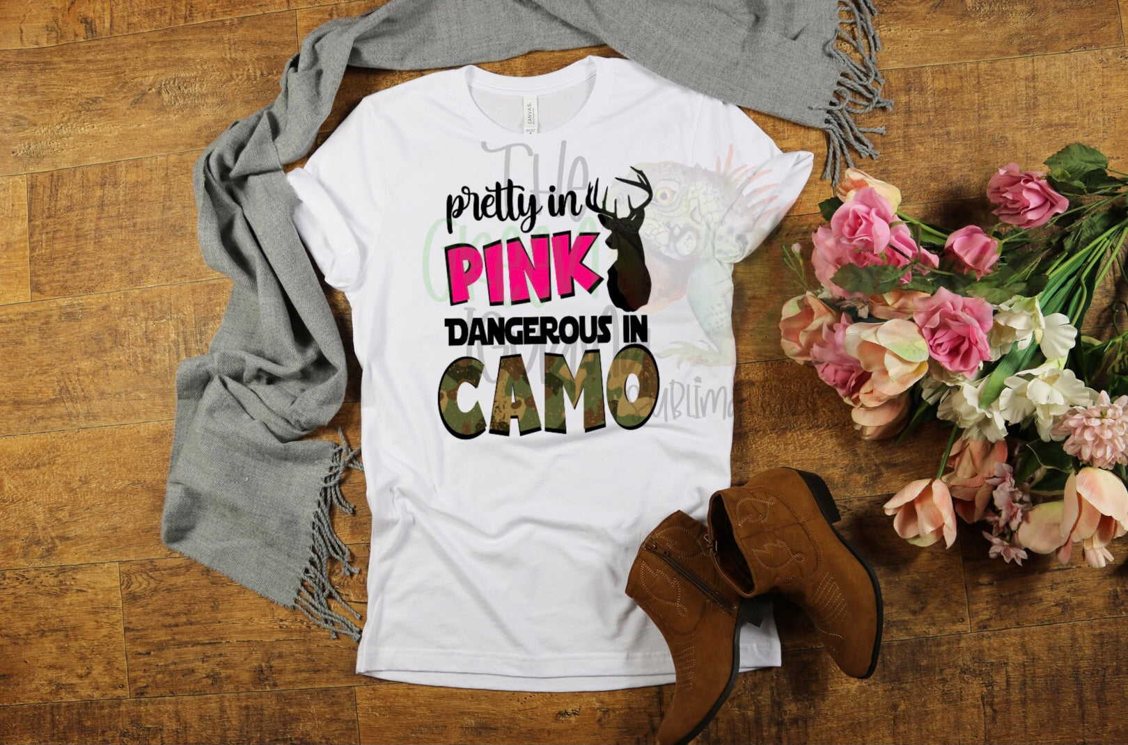 Pretty in pink, dangerous in camo