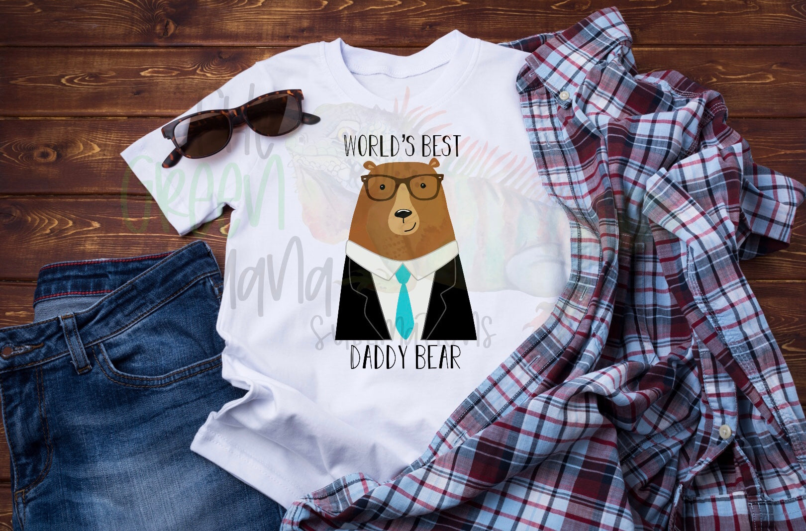 World’s best daddy bear - DIGITAL