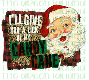 I’ll give you a lick of my candy cane - DIGITAL