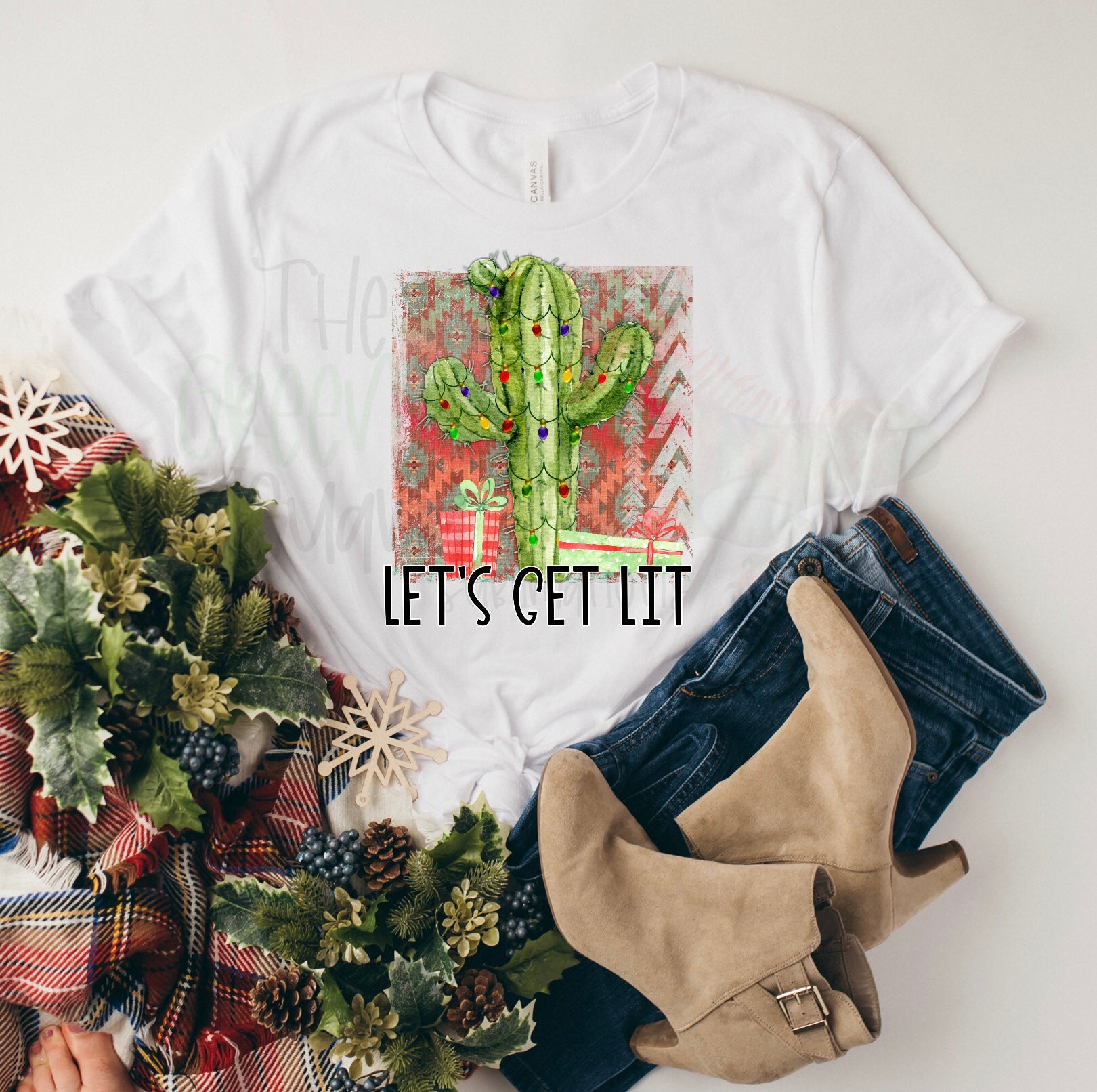 Let’s get lit (Christmas cactus)