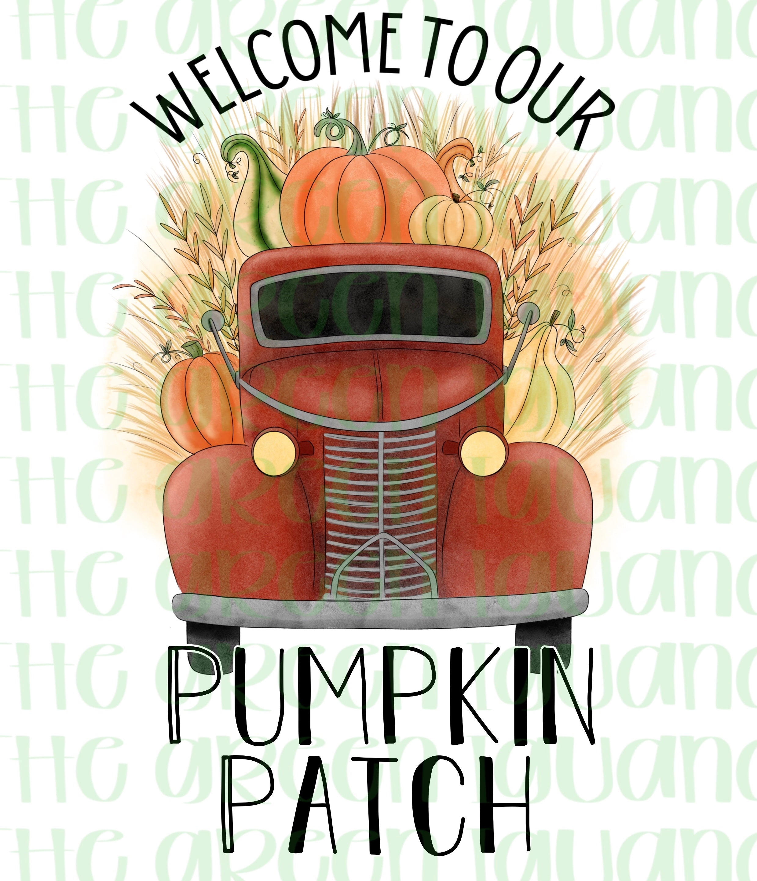 Welcome to our pumpkin patch - DIGITAL