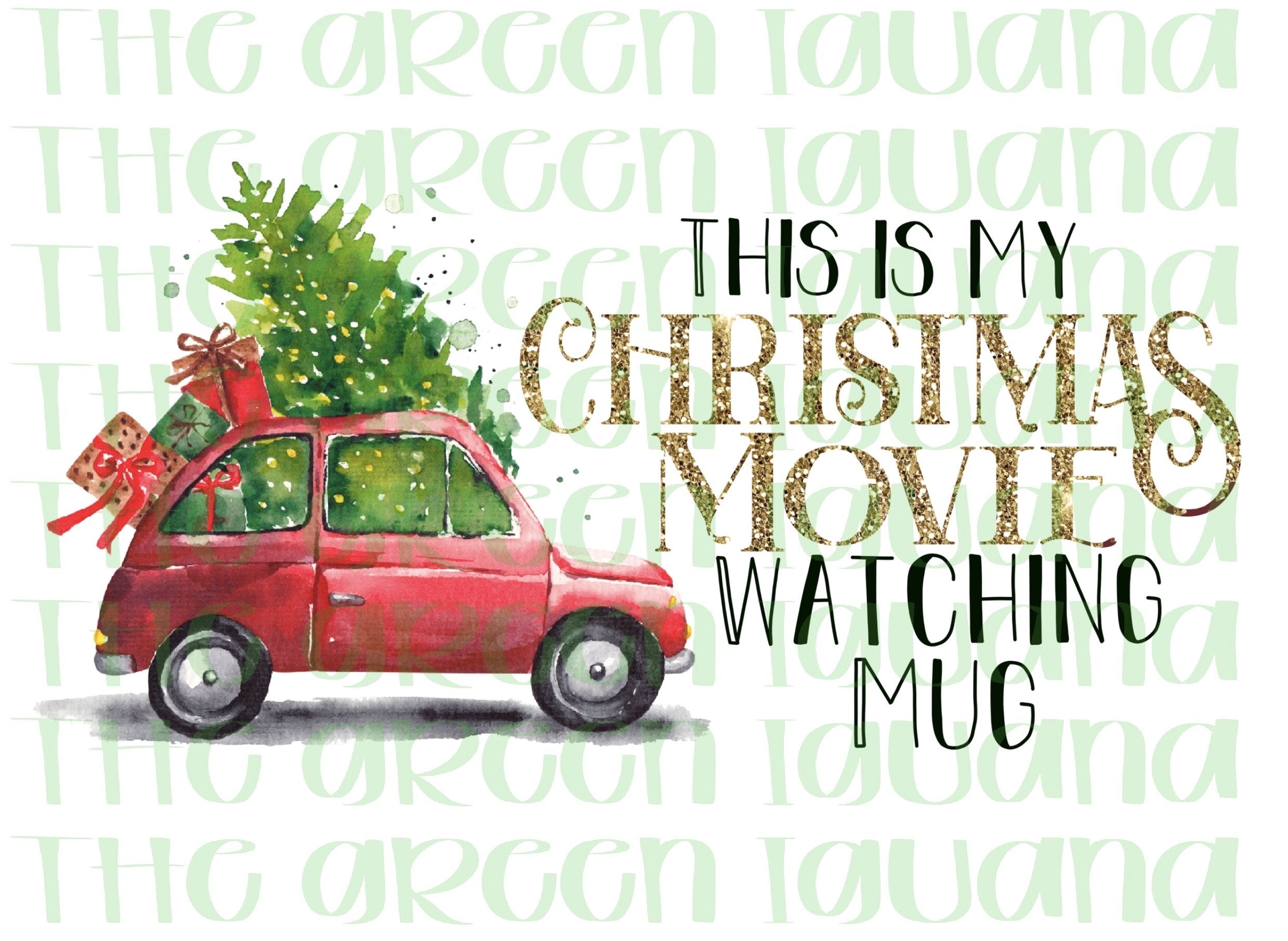 This is my Christmas movie watching mug