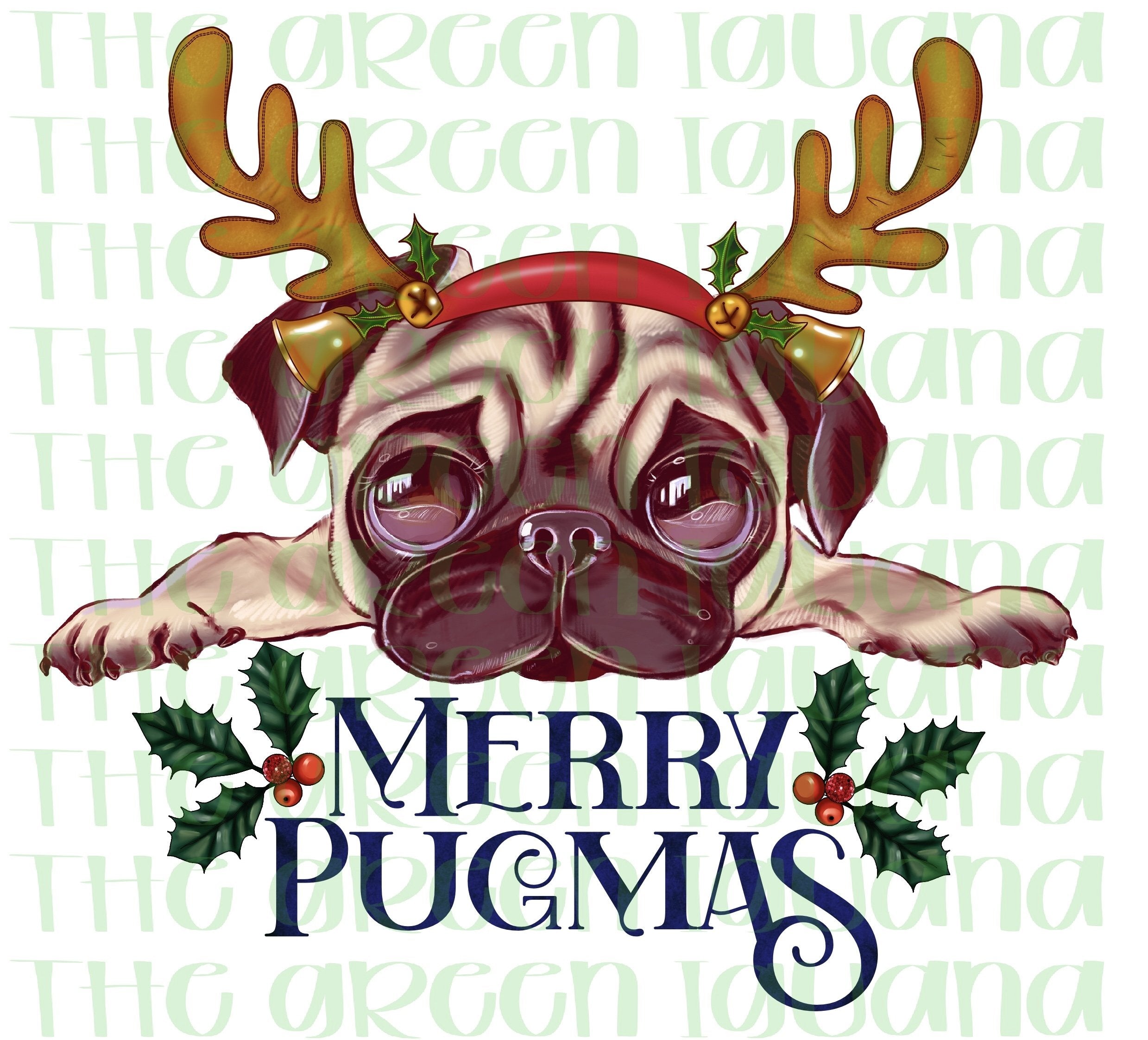 Merry Pugmas (reindeer)