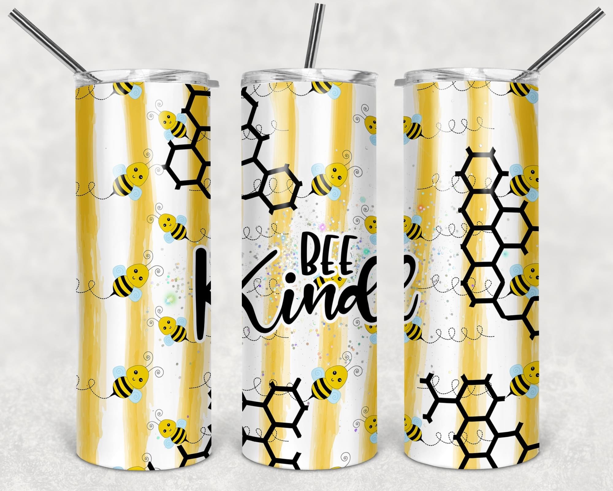 Bee kind - Tumbler wrap 20oz skinny