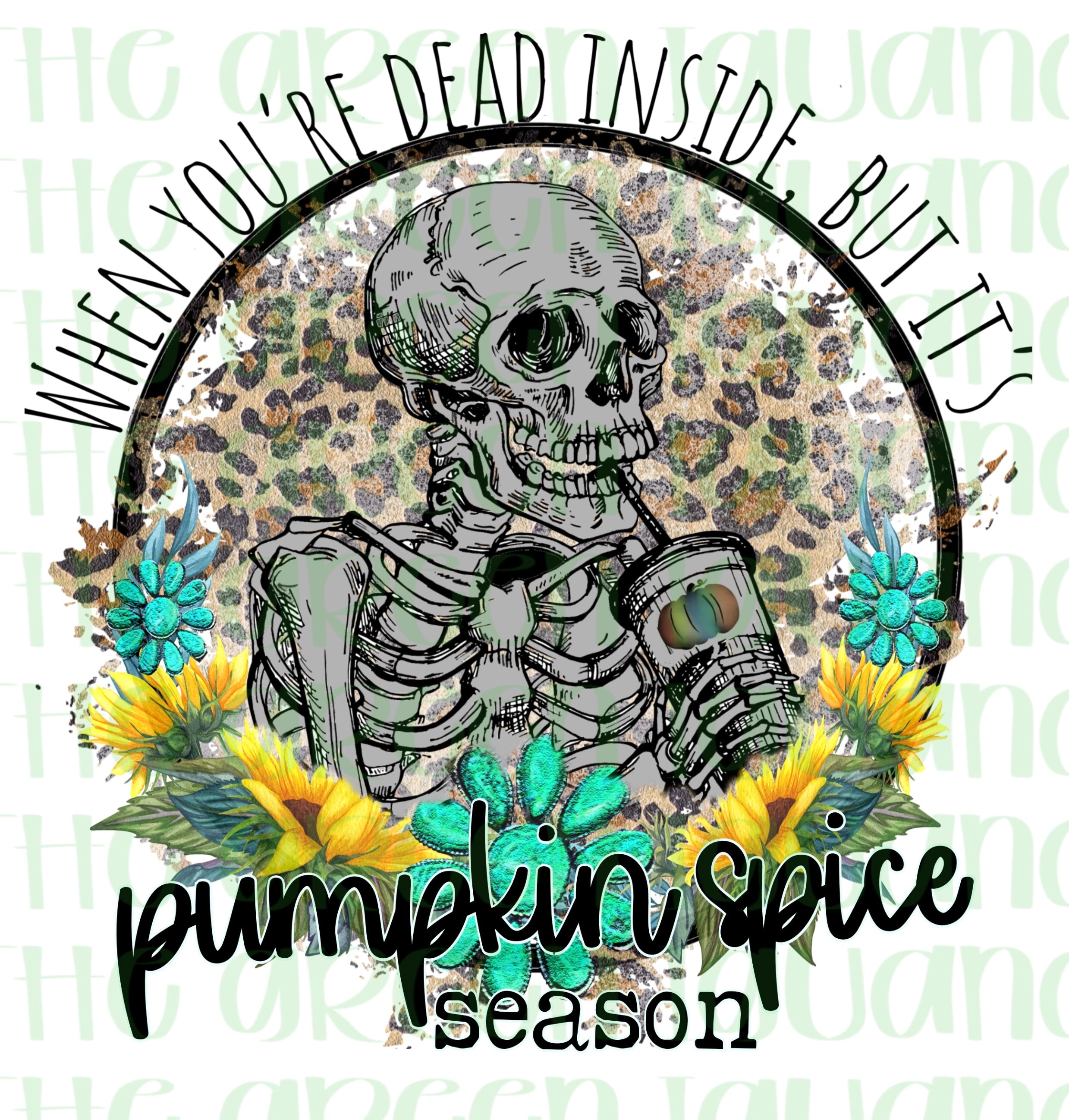 When you’re dead inside but it’s pumpkin spice season - DIGITAL