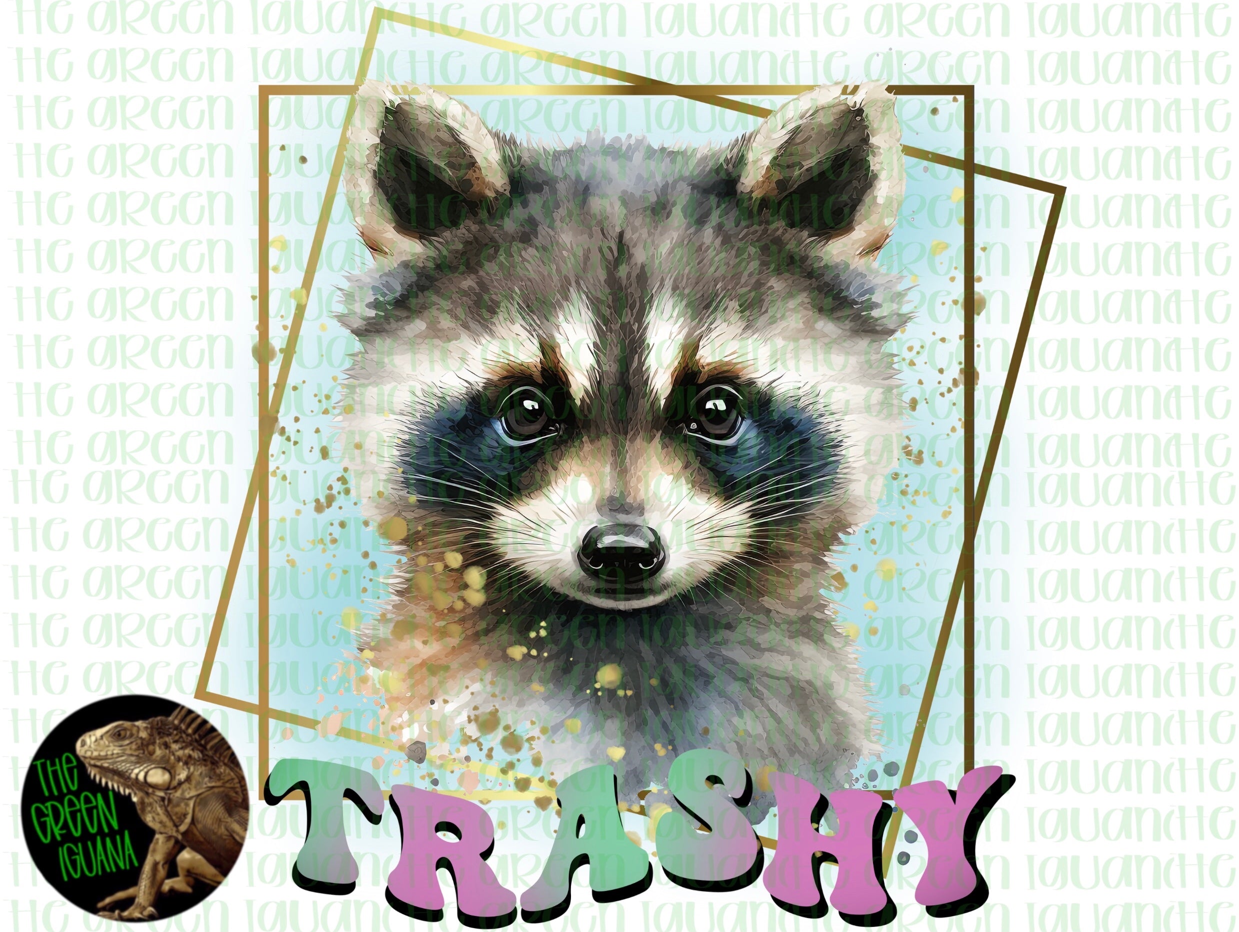 Trashy raccoon