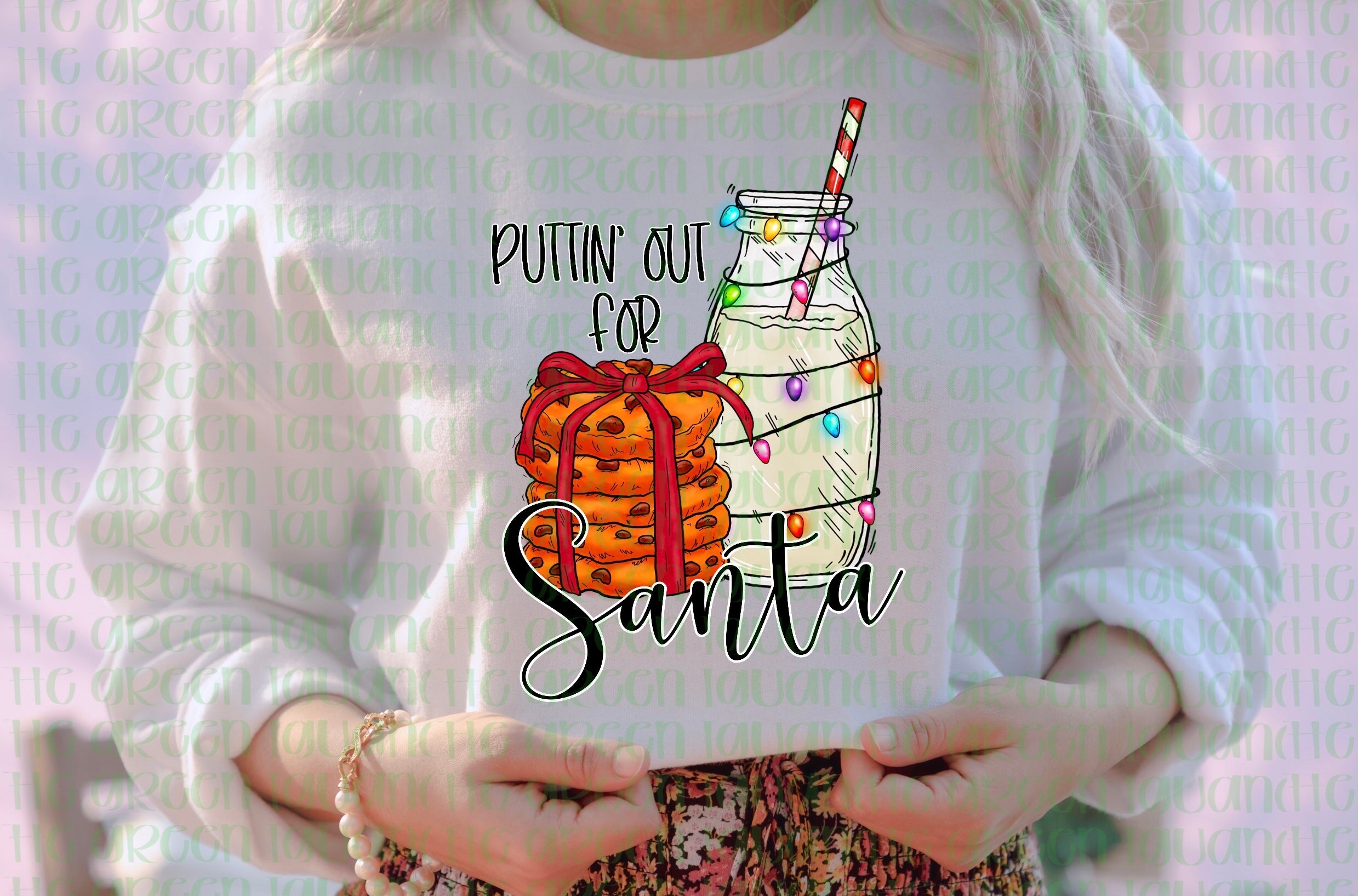 Puttin’ out for Santa - DTF transfer