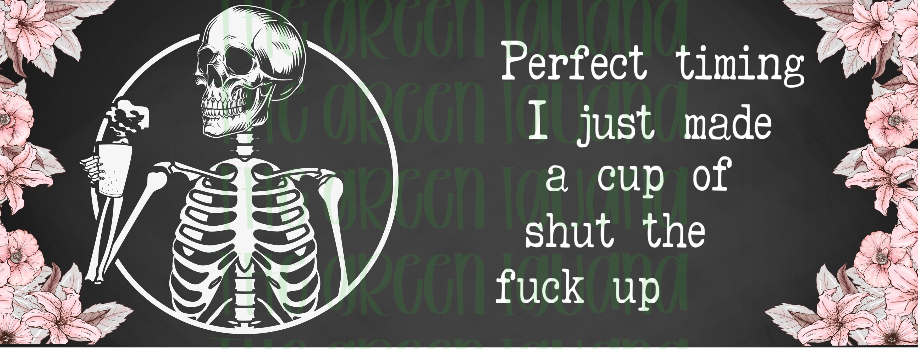 Perfect timing, I just made a cup of shut the fuck up mug wrap - 15oz DIGITAL
