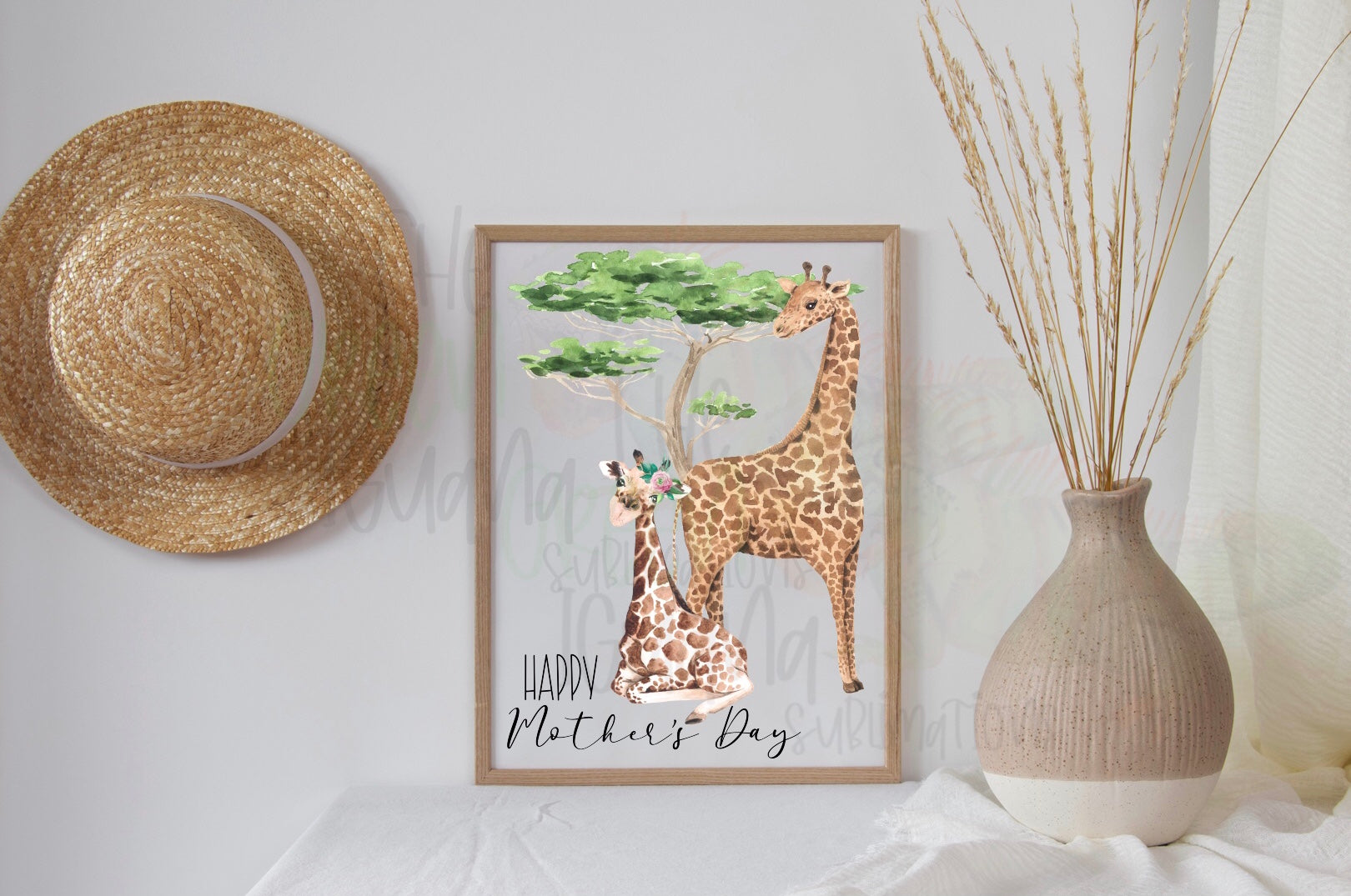 Happy Mother’s Day (giraffes) DIGITAL