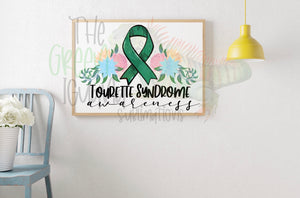 Tourette syndrome awareness DIGITAL