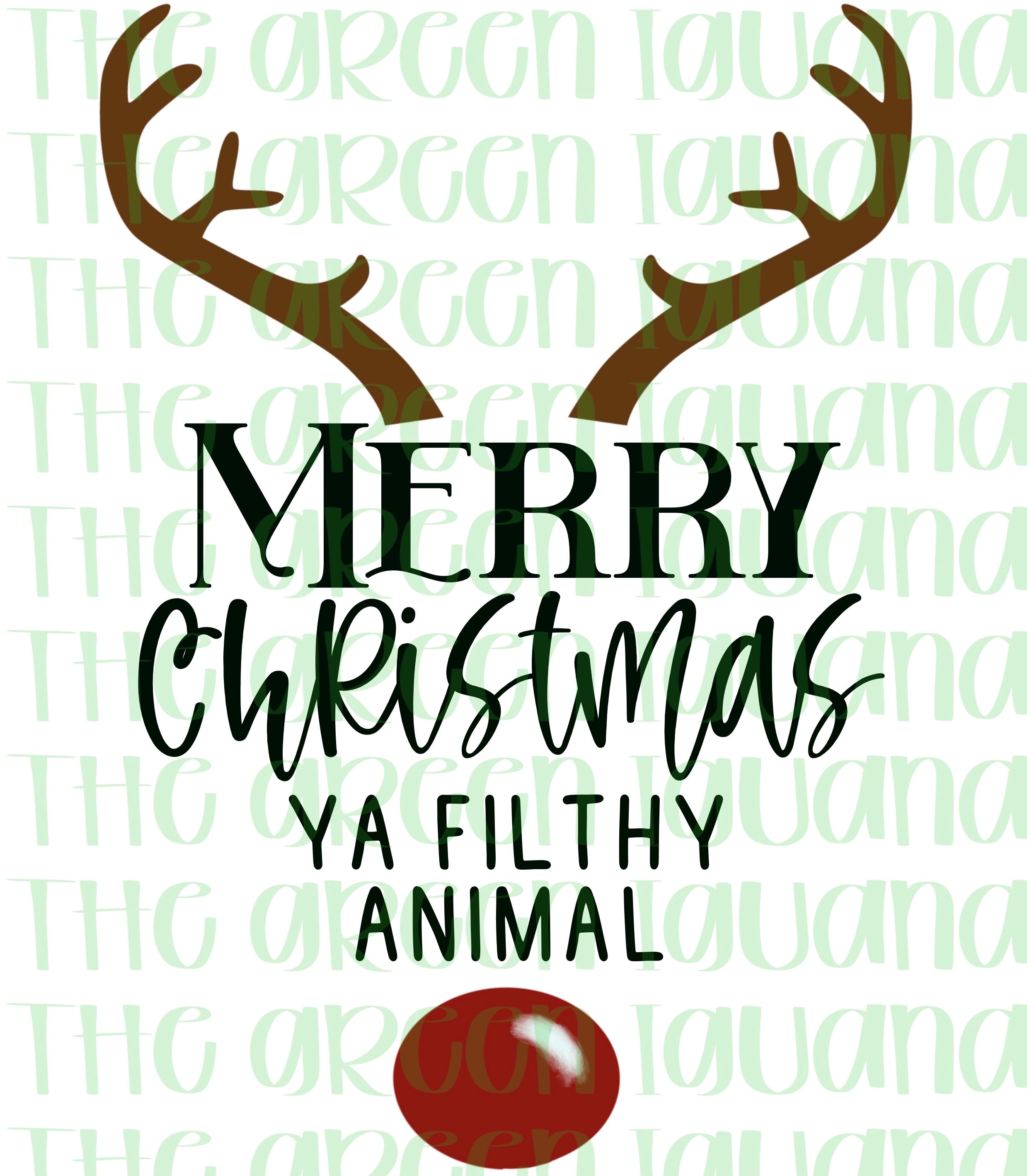 Merry Christmas ya filthy animal - DIGITAL