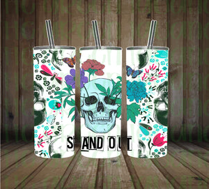 Stand out (2) tumbler wrap - 20oz skinny - DIGITAL
